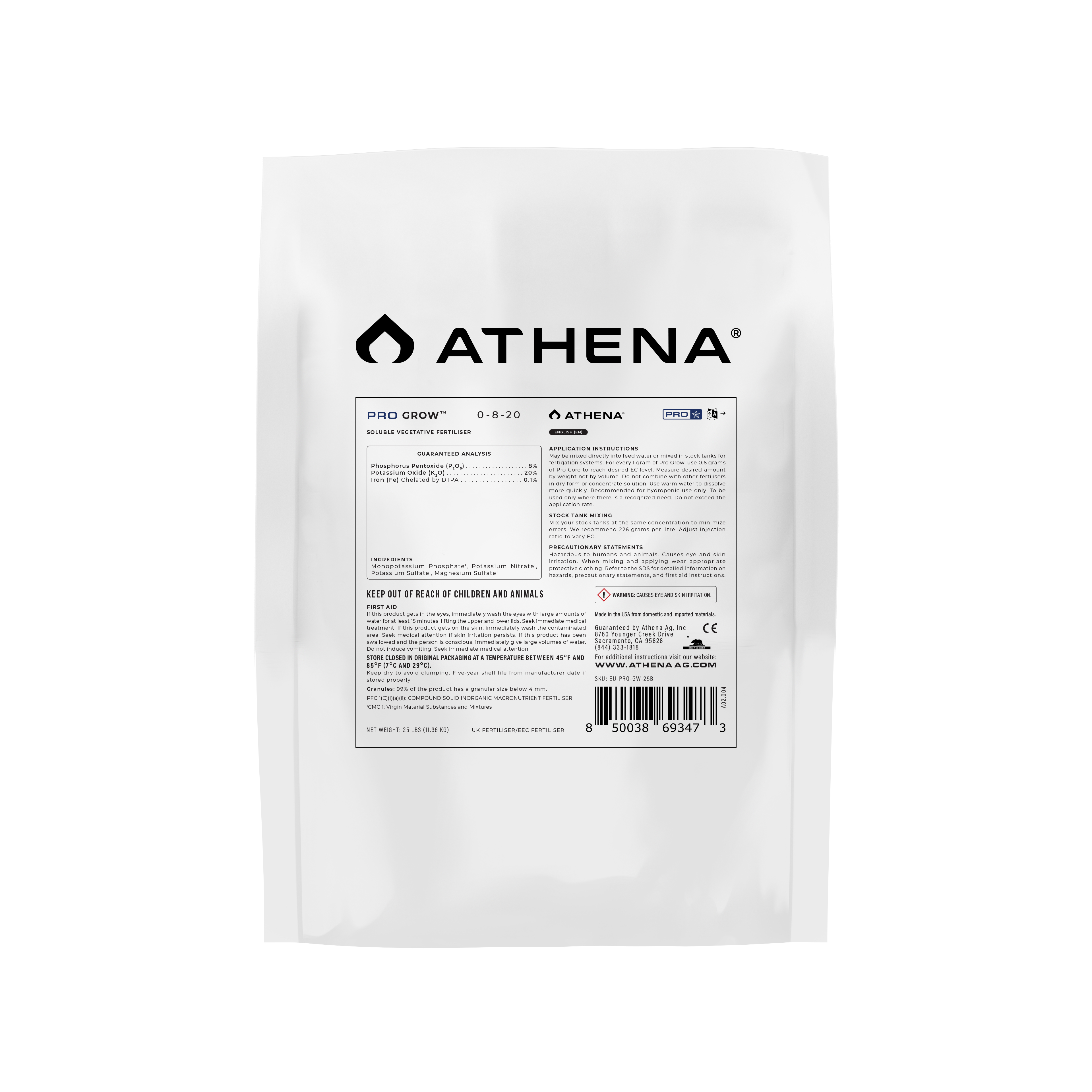 Athena Pro Grow back